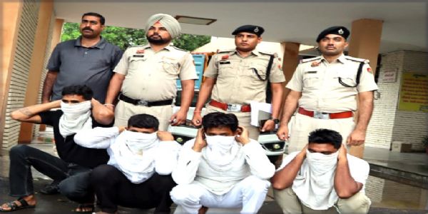 सिरसा: मोबाइल चोरी कर अकाउंट खाली करने वाले गिरोह का फर्दाफाश, चार गिरफ्तार