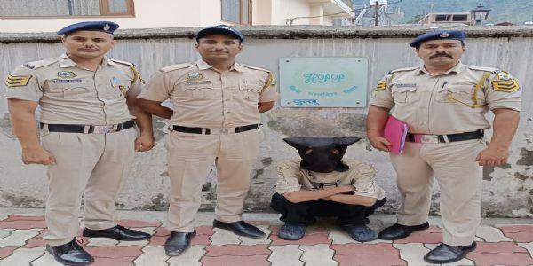 भुंतर में 9 ग्राम हेरोइन के साथ युवक गिरफ्तार