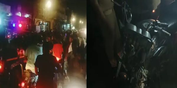 अज्ञात वाहन ने मारी बाइक में टक्कर, मजदूर महिला-पुरुष की मौत