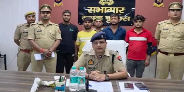 मथुरा : बाइक चोरी करने वाले गैंग का मास्टरमाइंड तीन साथियों संग गिरफ्तार, आधा दर्जन बाइकें बरामद