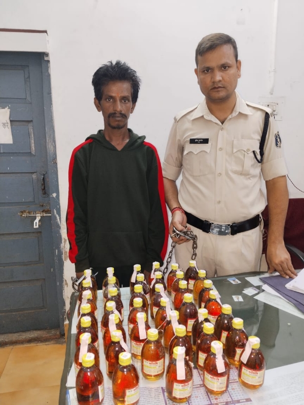 आरोप‍ित जेेल दाख‍िल