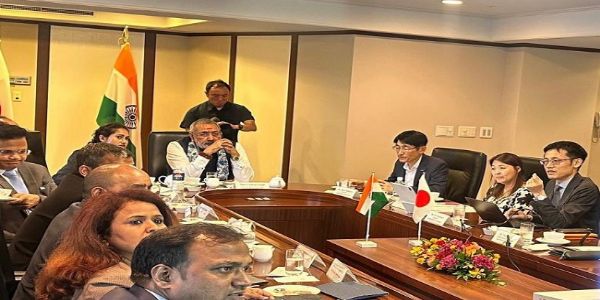 गिरिराज सिंह ने टोक्यो में इंडिया ट्रेंड फेयर का उद्घाटन किया, कई उच्च स्तरीय बैठकें कीं