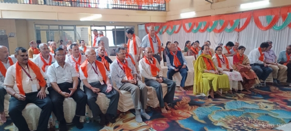 भूतनाथ मंदिर परिसर में धर्मसंघ के स्थापना दिवस के अवसर पर