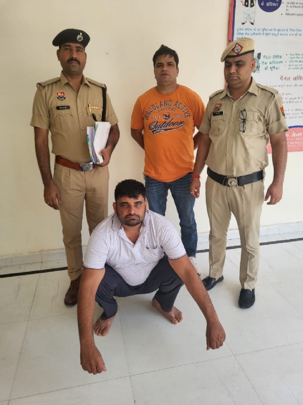 पानीपत में अपहरण करने वाले दो आरोपी गिरफ्तार
