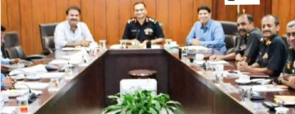 ओवर ब्रिज को लेकर बैठक