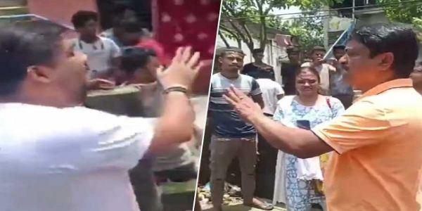 बनगांव में जलमग्न इलाकों का निरीक्षण करने गए भाजपा विधायक को करना पड़ा विरोध का सामना, तृणमूल और भाजपा आमने-सामने