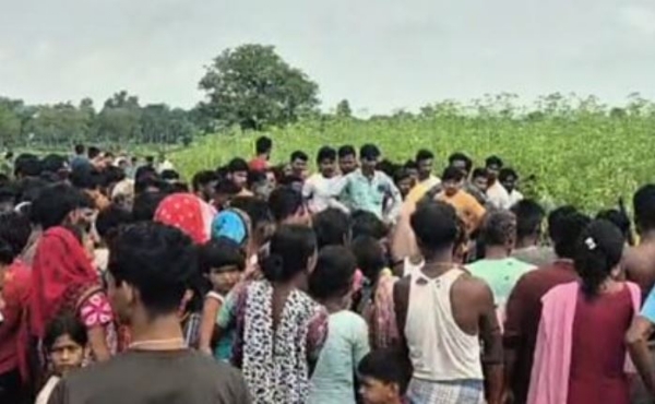 लापता बच्ची का जूट के खेत से शव बरामद