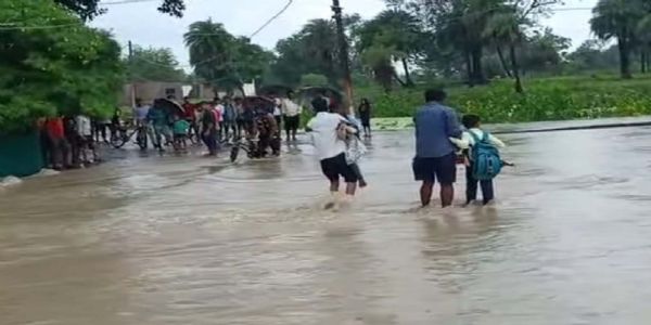 गुनाः 24 घंटे में चार इंच से ज्यादा बरसे बादल