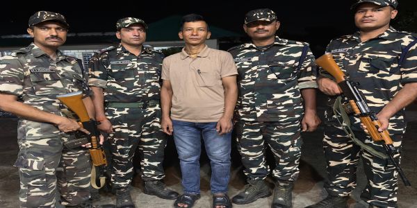 भारत-नेपाल सीमा से बांग्लादेशी घुसपैठिया गिरफ्तार