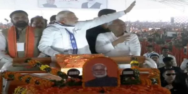 प्रधानमंत्री मोदी ने मोतिहारी से 7,196 करोड़ के कई परियोजनाओं का किया शुभारंभ
