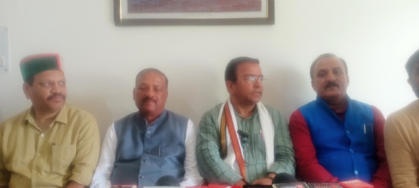 नाहन  में बोले भाजपा प्रदेश महामंत्री त्रिलोक कपूर ,प्रदेश सरकार  का कार्यकाल विफलताओं से भरा