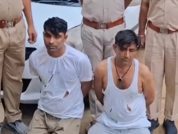गिरफ्तार आराेपी।