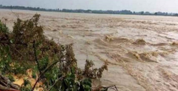 पटना में बह रही गंगा नदी का रूप