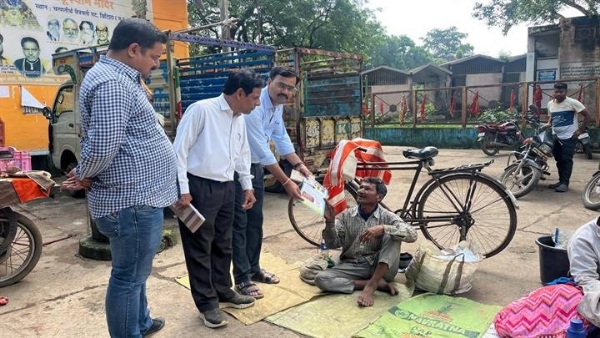 विदिशाः बाल भिक्षावृत्ति करते हुए मिले 7 बच्चे, समझाकर भेजा घर