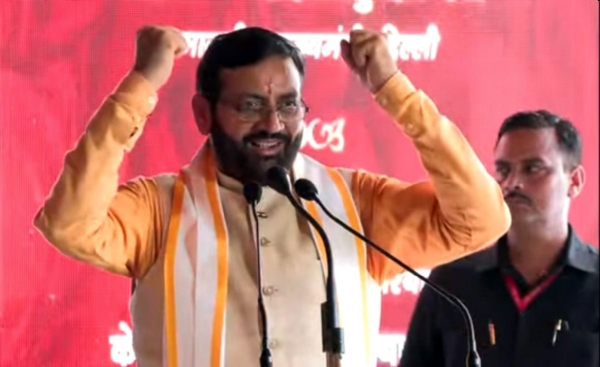 कार्यक्रम को संबोधित करते हुए सीएम नायब सैनी।