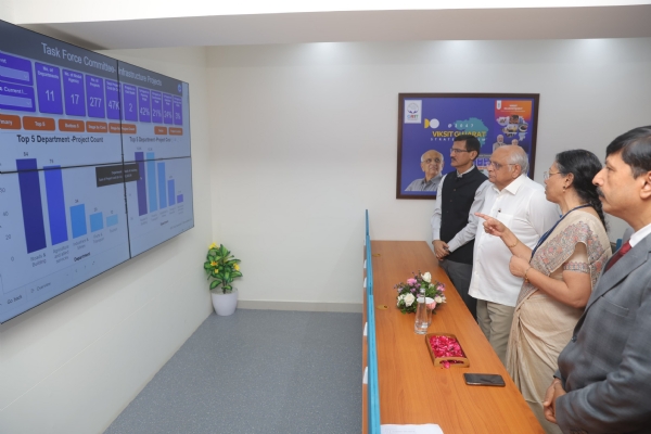 मुख्यमंत्री ने गुजरात राज्य इंस्टीट्यूशन फॉर ट्रांसफॉर्मेशन के नवनिर्मित कार्यालय का उद्घाटन किया