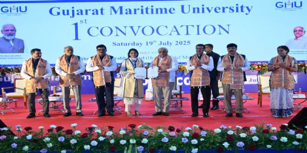 मैरीटाइम सेक्टर के युवा राष्ट्रहित एवं हमारी सामुद्रिक विरासत की प्रतिष्ठा के संवर्धन-संरक्षण के विचार के साथ कर्तव्यरत रहेंः भूपेंद्र पटेल