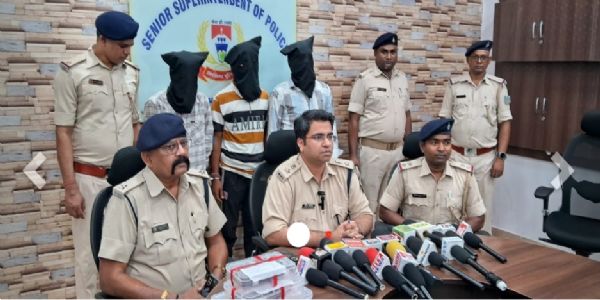 रवि खेड़ा गिरोह के तीन शूटर हथियार के साथ गिरफ्तार