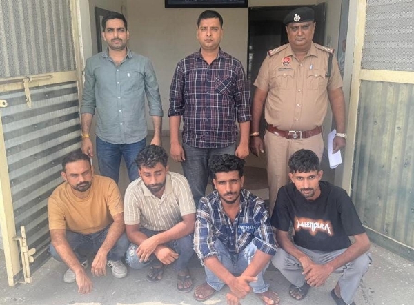 पानीपत पुलिस हिरासत में आरोपी