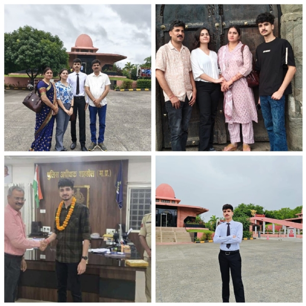 जिले के लाल ने किया कमाल पहले ही प्रयास मे एनडीए मे हुआ चयन