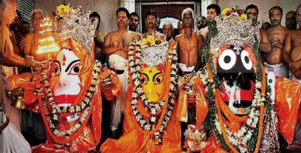 भगवान जगन्नाथ बहन सुभद्रा भाई बलभद्र की फाइल फोटो