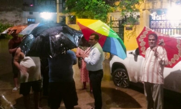आयुक्त द्वारा जल निकासी की वैकल्पिक व्यवस्था