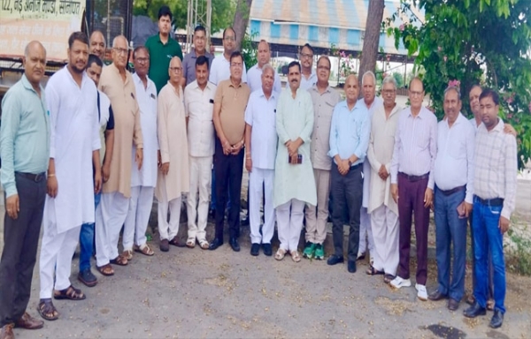 सोनीपत: अनाज मंडी ट्रेडर्स एसोसिएशन नई कार्यकारिणी सदस्य