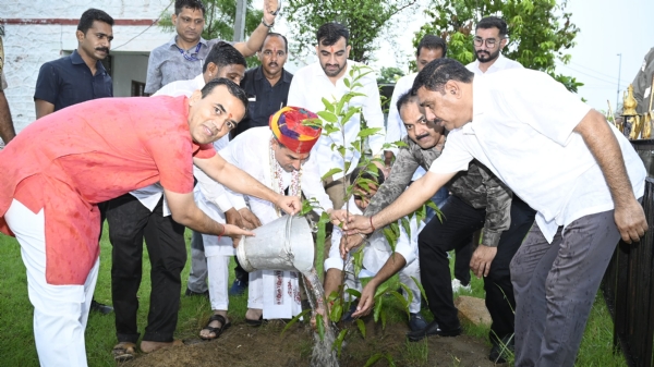 भाजपा प्रदेश अध्यक्ष मदन राठौड़ का जन्मदिन सेवा दिवस के रूप में सादगी व समर्पण के साथ मनाया