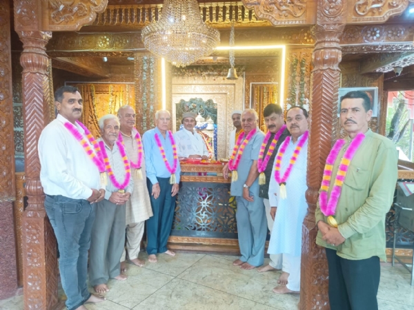 कोयला माता मंदिर कमेटी की नई कार्यकारिणी।