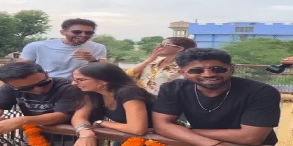 कार्तिक आर्यन ने राजस्थान के खूबसूरत मौसम का लुत्फ उठाया, फिल्म 