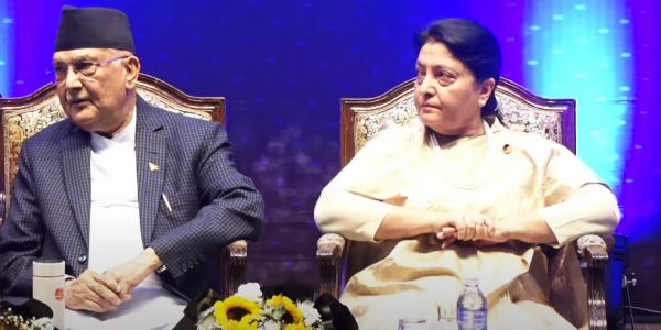 पूर्व राष्ट्रपति को पार्टी की सदस्यता देने का अंतिम अधिकार ओली को सौंपा गया