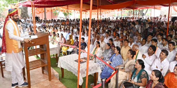 तीसरी बार बनी है भाजपा सरकार, काम में कोई कसर नहीं छोड़ेंगे: नायब सैनी