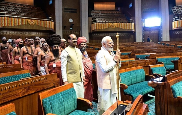 संसद का नया भवन। फोटो-फाइल