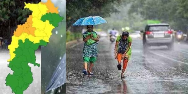छत्तीसगढ़ में अब तक 446.1 मि.मी. औसत वर्षा दर्ज
