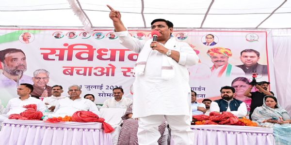 गोविंद डोटासरा ने भाजपा पर साधा निशाना, बोले - “यह सरकार नहीं, सर्कस”