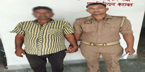 मीरजापुर में 20 हजार का इनामी गैंगस्टर गिरफ्तार