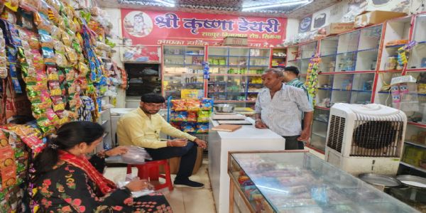 त्योहारी सीजन में खाद्य एवं औषधि प्रशासन क़ी टीम ने चलाया जांच अभियान