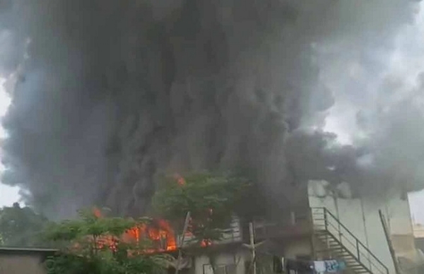 हावड़ा के ढलाई फैक्ट्री में भीषण आग