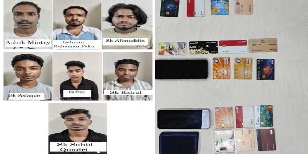 हावड़ा में ओड़िशा के ऑनलाइन ठग गिरोह का भंडाफोड़, सात गिरफ्तार