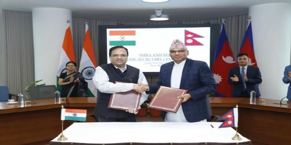 नेपाल भारत के बीच 9 साल बाद गृह सचिव स्तरीय वार्ता संपन्न
