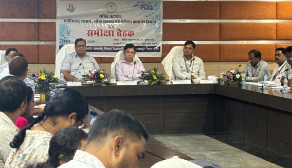 खाद्य सुरक्षा अधिकारियों के कार्यों की समीक्षा बैठक