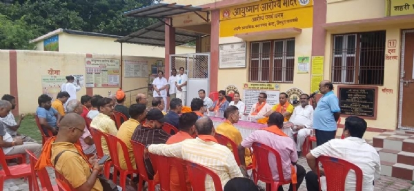 धायक डॉ नीलकंठ जैतपुरा पीएचसी में