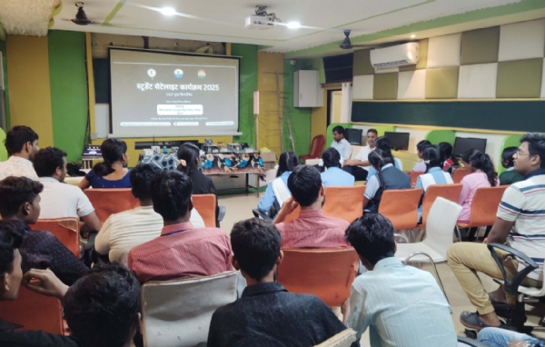 स्टूडेंट सैटेलाइट ट्रेनिंग वर्कशॉप का आयोजन