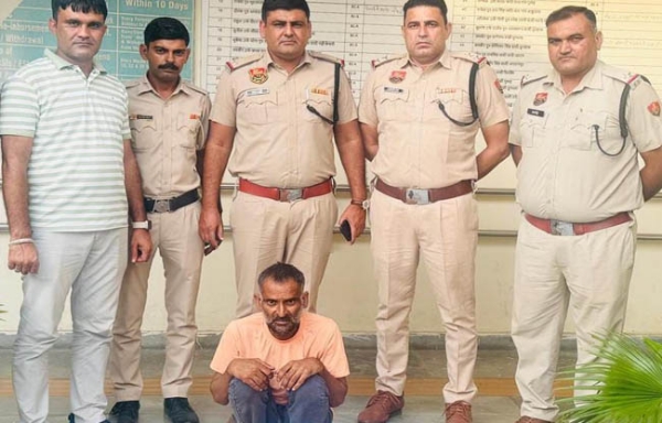 सोनीपत:  गांजा बेचने के आरोप में गिरफ्तार अरोपी