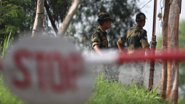 आर.एस. पुरा सेक्टर में संदिग्ध घुसपैठ के बाद अंतरराष्ट्रीय सीमा पर चलाया गया तलाशी अभियान