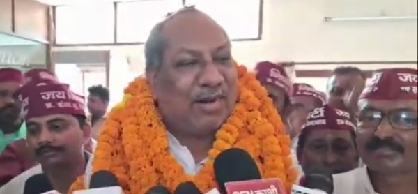 संजय निषाद (वीडियो से ली गई फोटो)