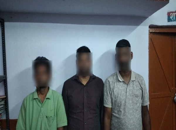 लखनऊ : तीन इनामी बदमाश गिरफ्तार