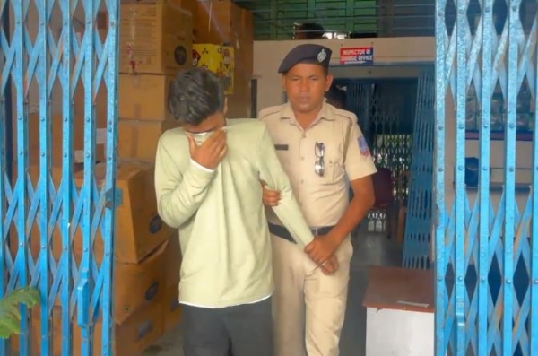 देसी कट्टा के साथ युवक गिरफ्तार