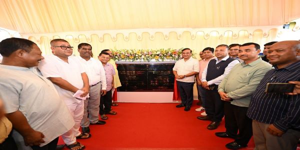 डिब्रूगढ़ में बनेगा मंत्री कार्यालय और कन्वेंशन सेंटर, मुख्यमंत्री ने किया शिलान्यास