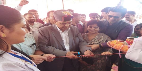 स्वास्थ्य मंत्री ने बड़ोह में किया सामुदायिक स्वास्थ्य केंद्र के भवन का लोकार्पण